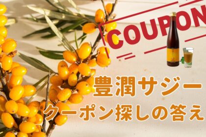 豊潤サジー クーポン入手法！楽天・Yahoo!よりお得な500円モニターが最安値だった